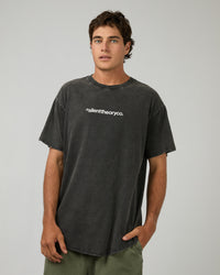 Milestone Tee - Washed Black