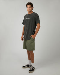 Milestone Tee - Washed Black