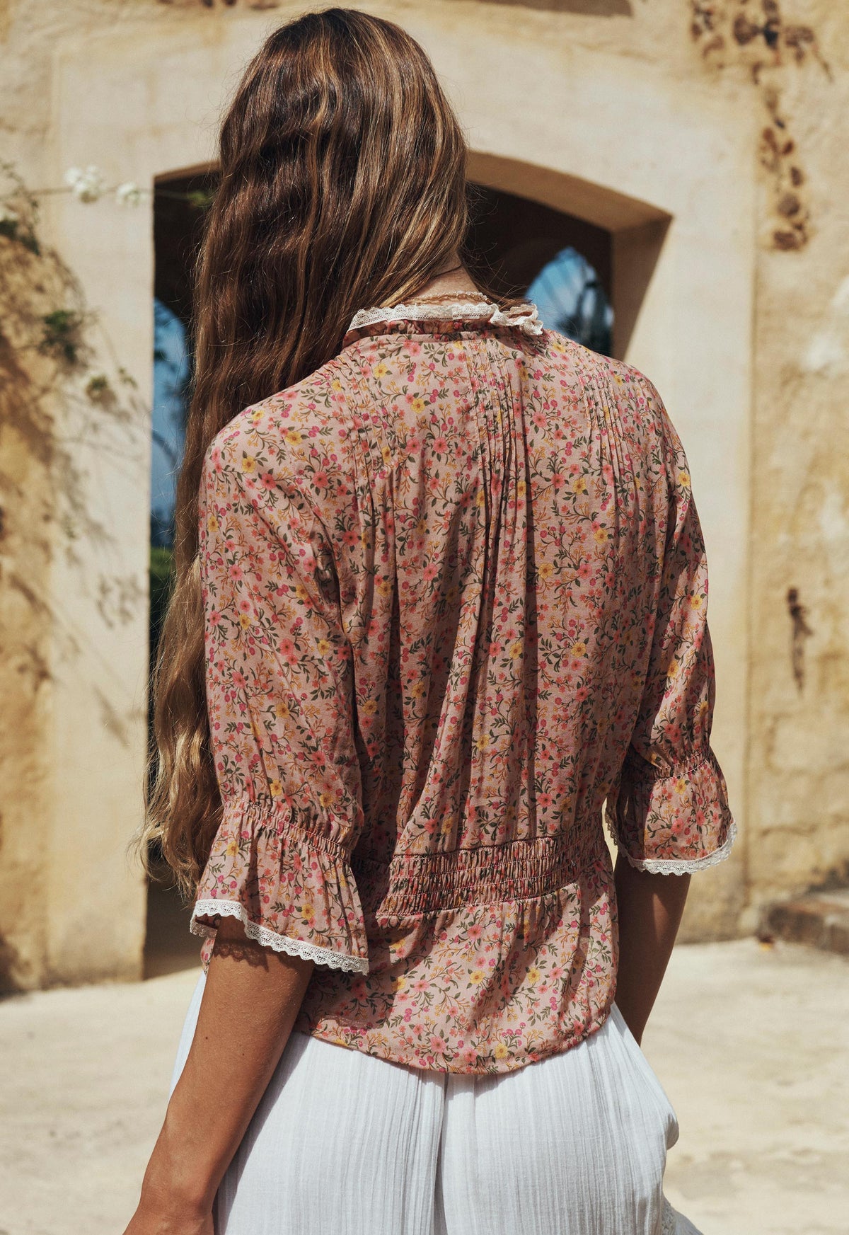 Mimi-Rose Blouse - Pinky Posey