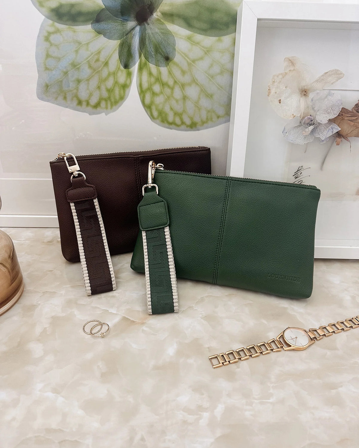 Mimi Clutch - Chocolate