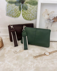 Mimi Clutch - Chocolate