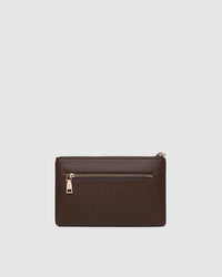 Mimi Clutch - Chocolate
