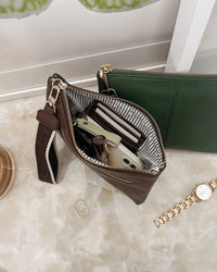 Mimi Clutch - Chocolate