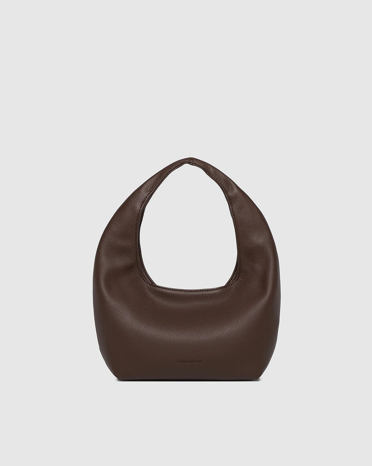 Mini Monaco Shoulder Bag - Chocolate. Louenhide
