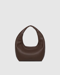 Mini Monaco Shoulder Bag - Chocolate. Louenhide