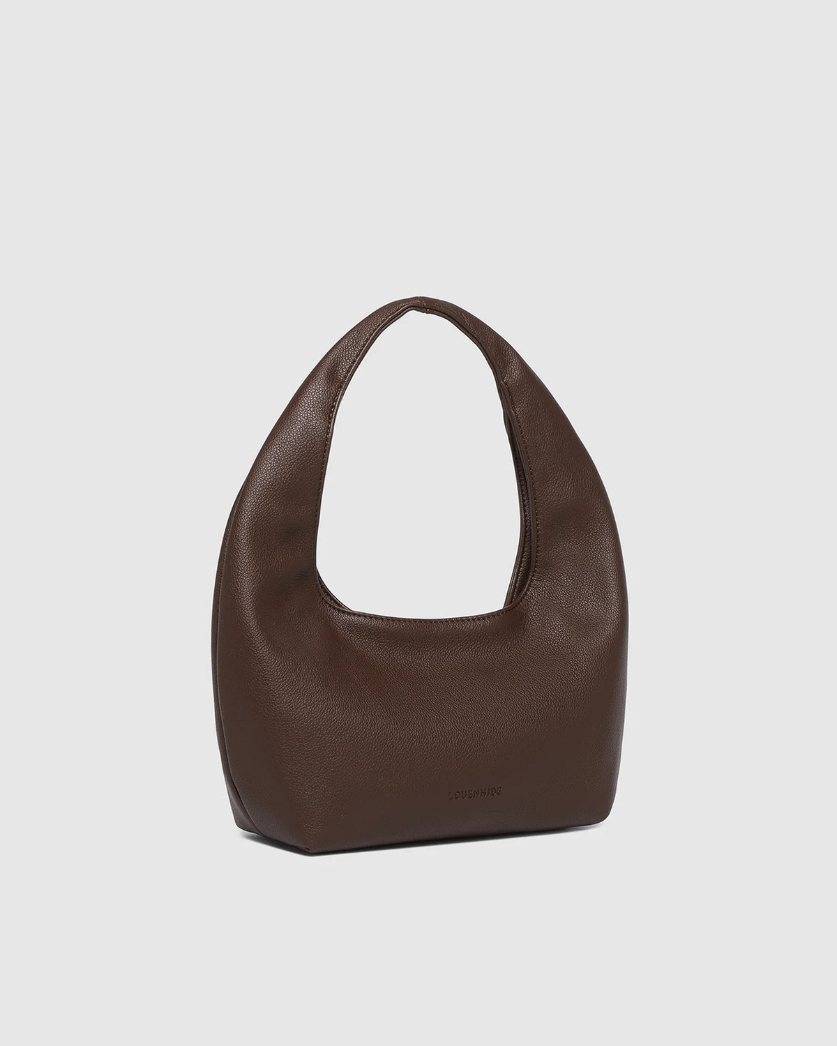 Mini Monaco Shoulder Bag - Chocolate. Louenhide