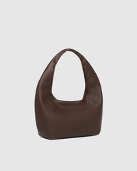 Mini Monaco Shoulder Bag - Chocolate. Louenhide