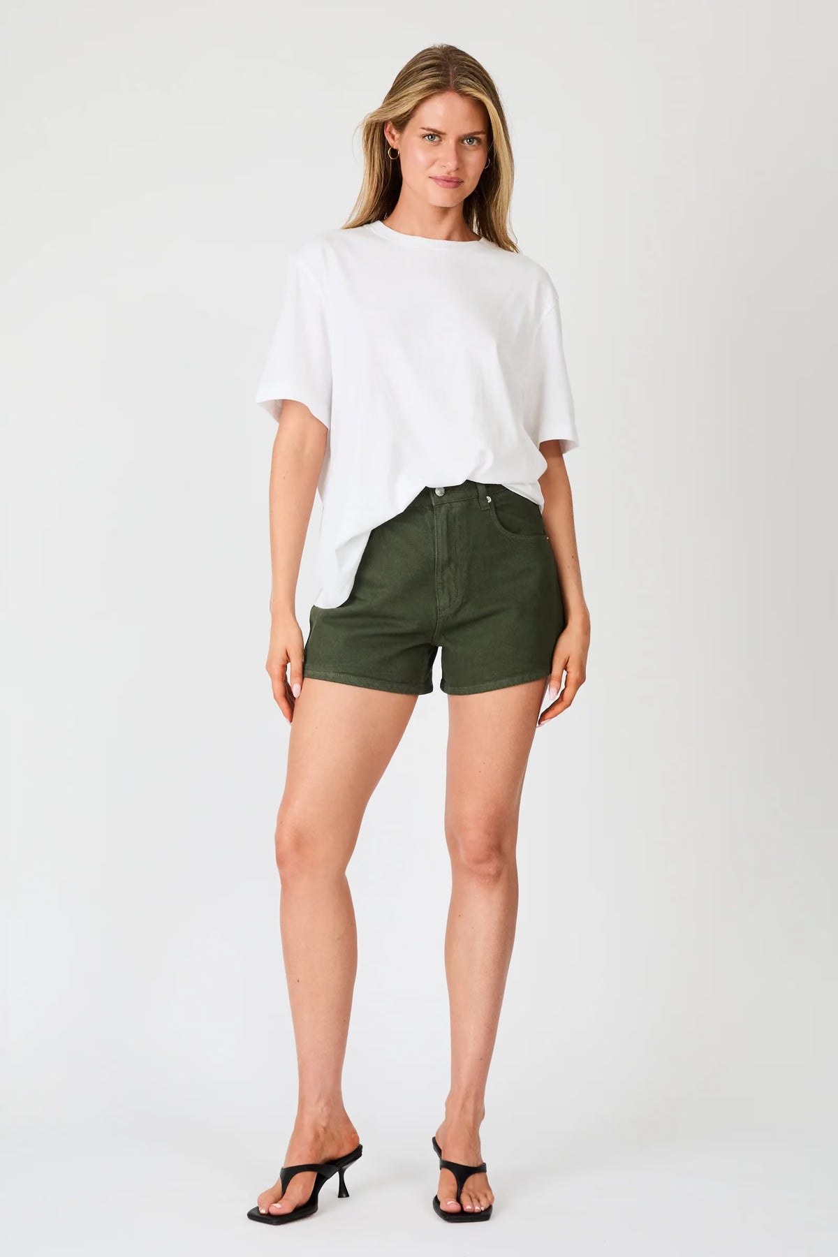 Mirage Denim Short - Military