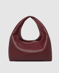 Monaco Shoulder Bag - Burgundy