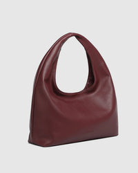 Monaco Shoulder Bag - Burgundy