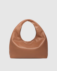 Monaco Shoulder Bag - Toffee. Louenhide