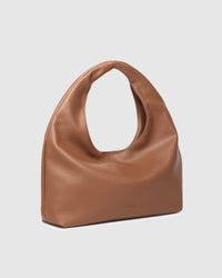 Monaco Shoulder Bag - Toffee. Louenhide