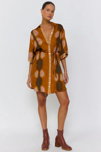 Lois Shirt Dress - Umber