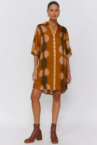 Lois Shirt Dress - Umber