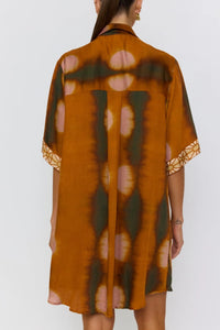 Lois Shirt Dress - Umber
