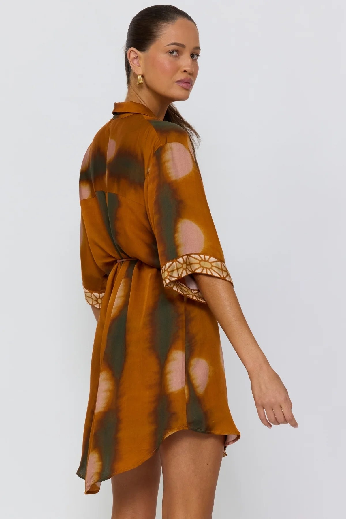 Lois Shirt Dress - Umber