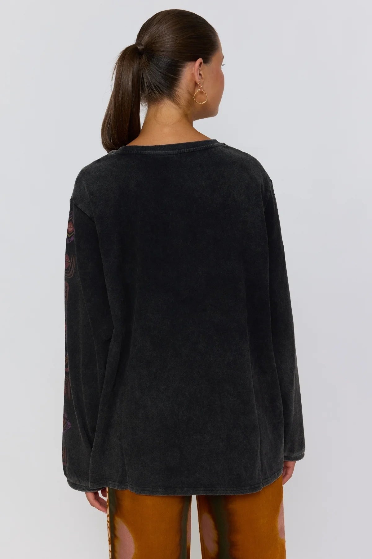 Mirage Long Sleeve Tee -Noir