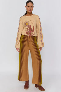 Soul Woman Long Sleeve Tee - Sand