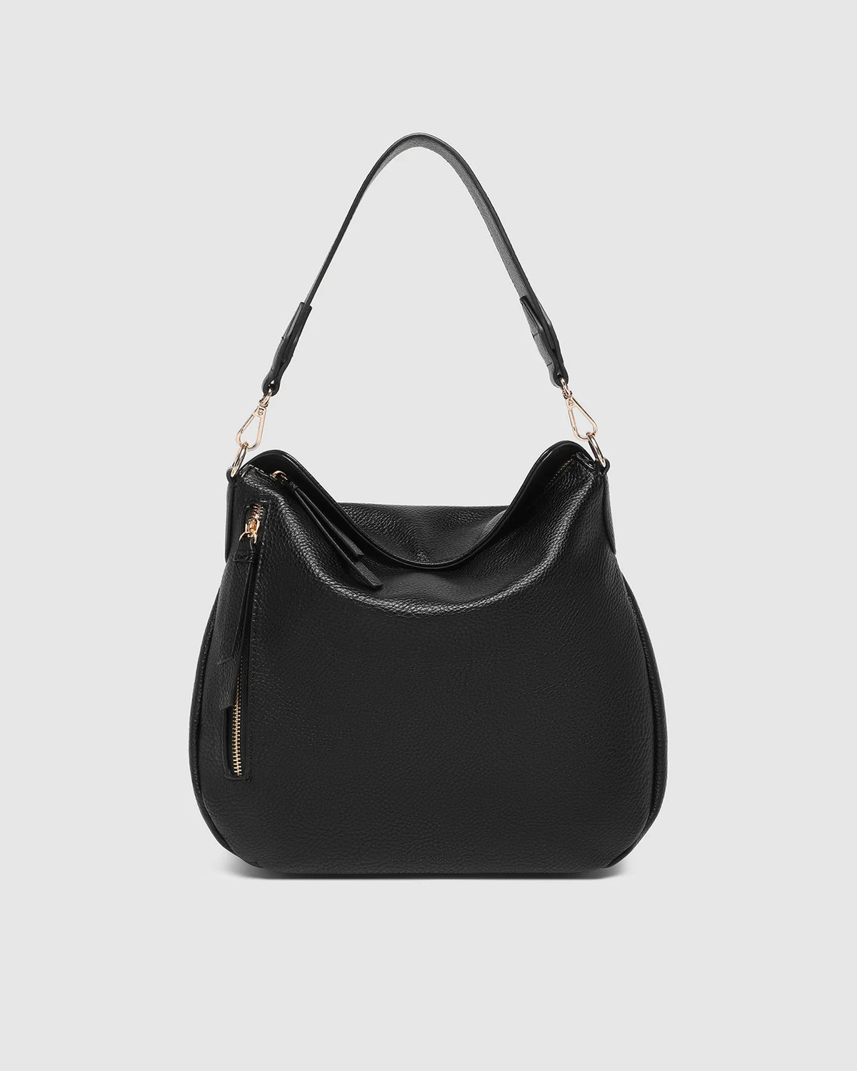 Nadia Shoulder Bag - Black. Louenhide