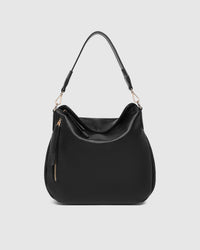 Nadia Shoulder Bag - Black. Louenhide