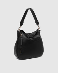 Nadia Shoulder Bag - Black. Louenhide