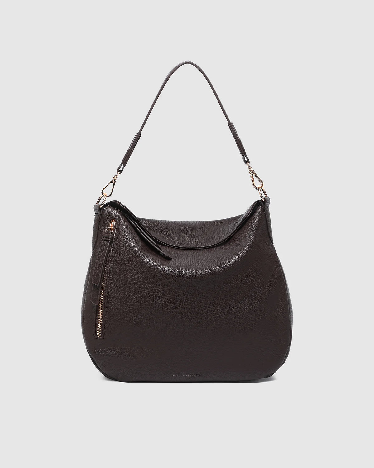 Nadia Shoulder Bag - Chocolate. Louenhide