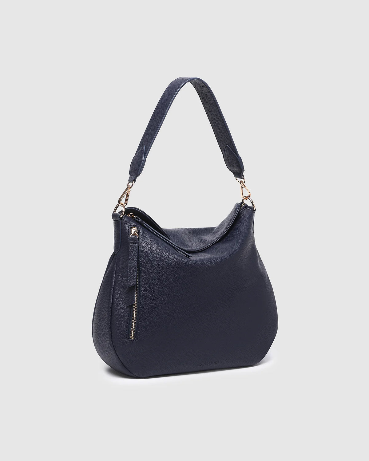 Nadia Shoulder Bag - Navy. Louenhide