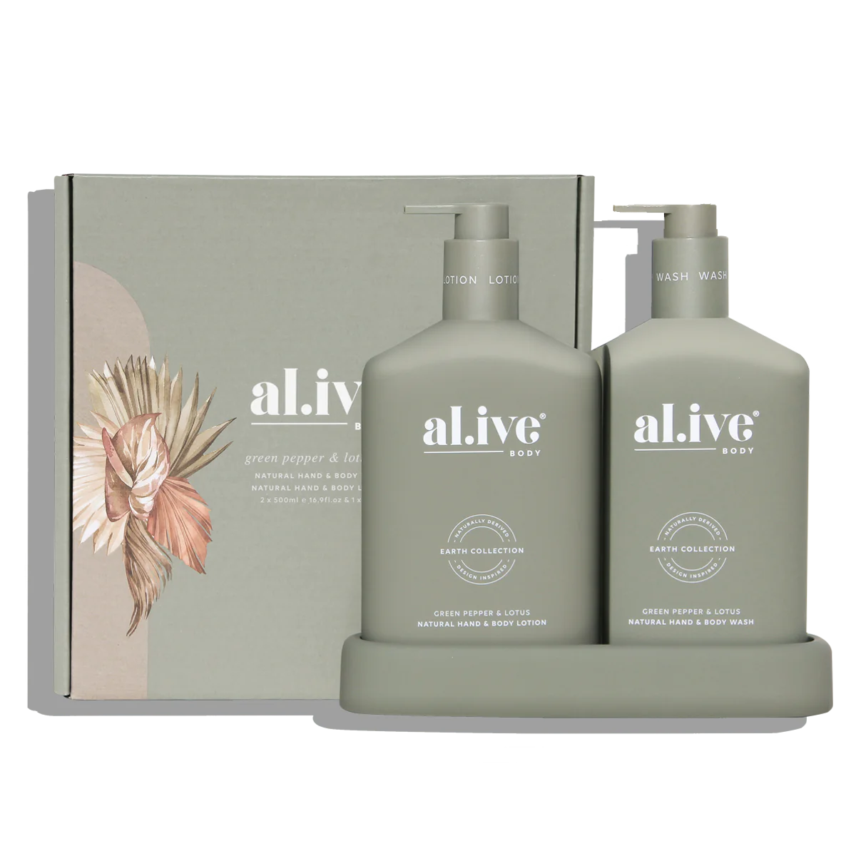 Wash & Lotion Duo - Green Pepper & Lotus