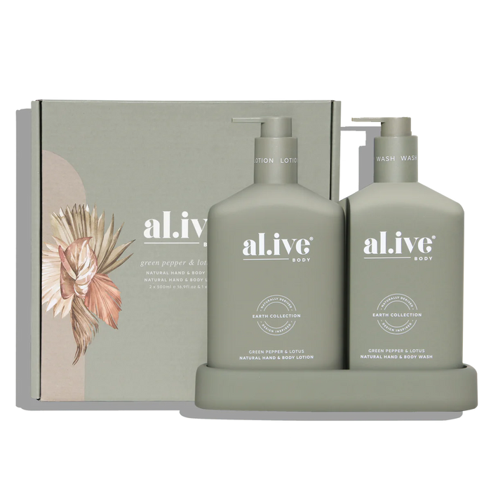 Wash & Lotion Duo - Green Pepper & Lotus