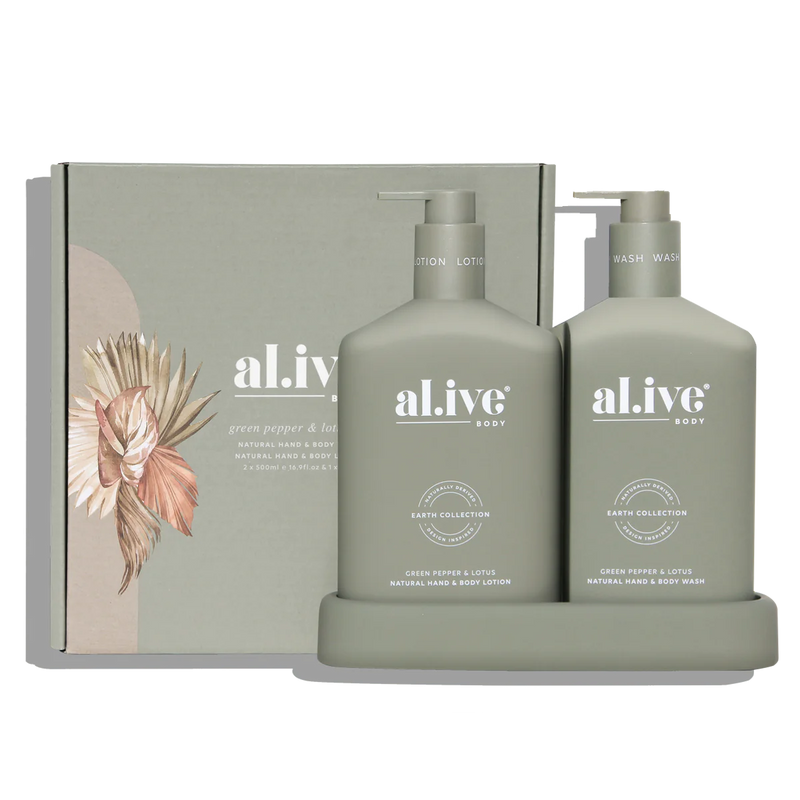 Wash & Lotion Duo - Green Pepper & Lotus