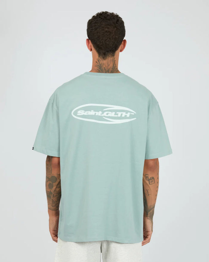 Omega Tee - Sky Blue. St. Goliath