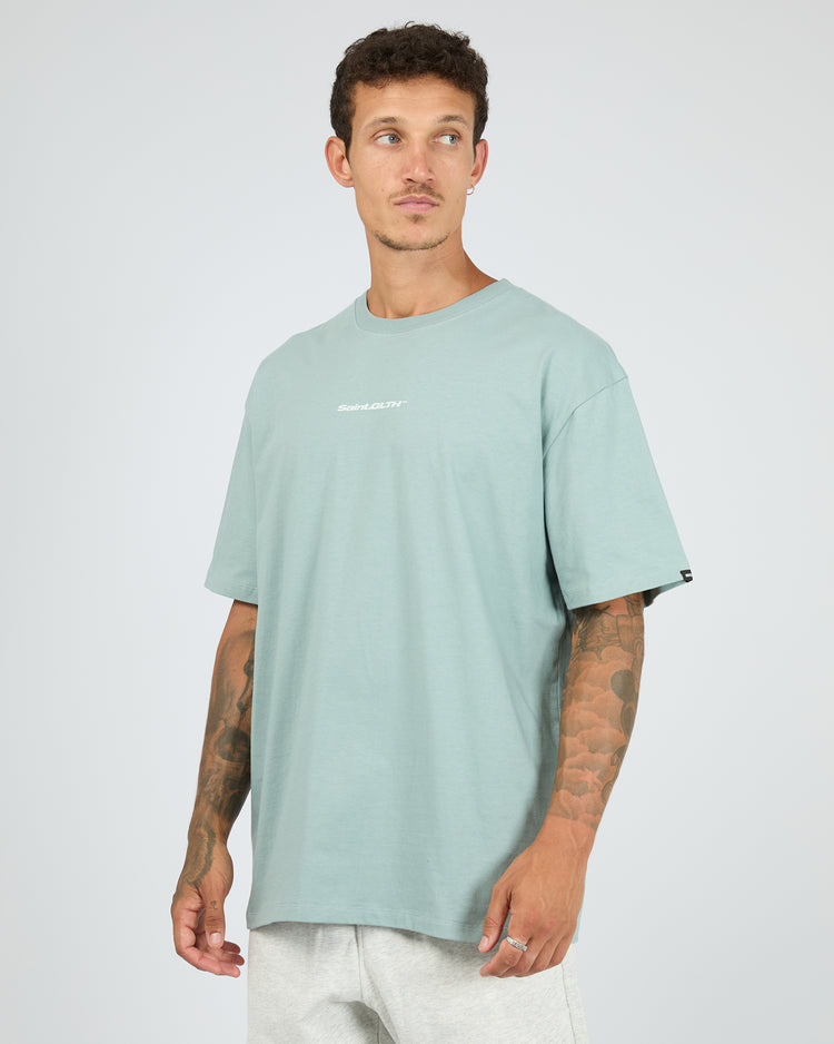 Omega Tee - Sky Blue. St. Goliath