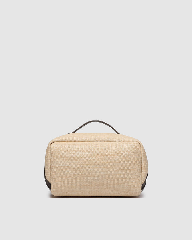 Orion Cosmetic Bag - Natural Choc