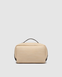 Orion Cosmetic Bag - Natural Choc