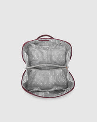 Orion Ellis Cosmetic Bag Set - Burgundy