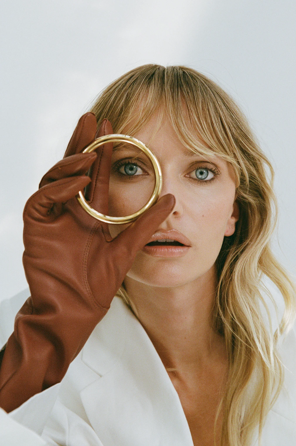 Chubby Tube Bangle - Gold