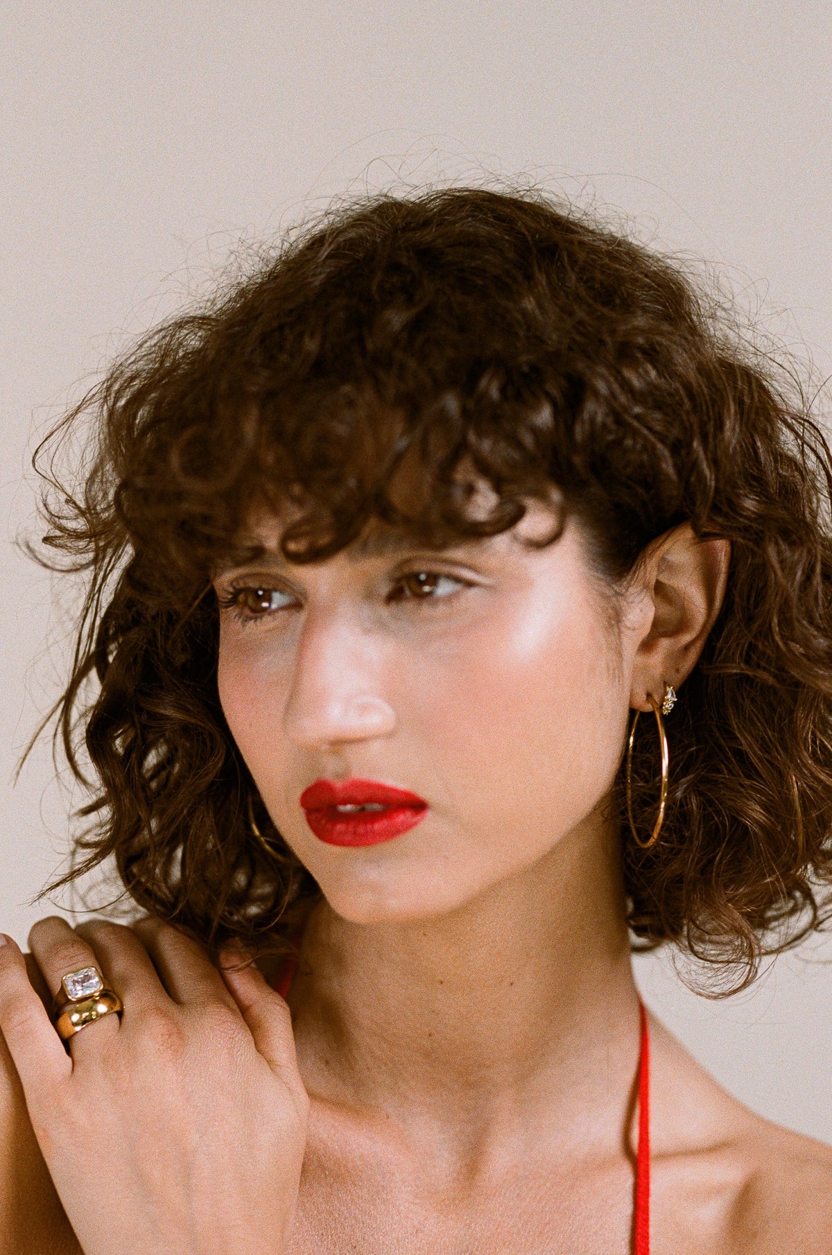 Heirloom Huggies - Gold/Clear