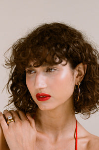 Heirloom Huggies - Gold/Clear