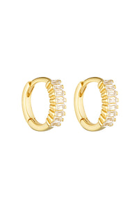 Gemini Huggies - Gold/Clear