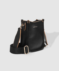 Parker Phone Crossbody Bag - Black. Louenhide