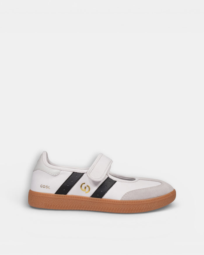 Goodsole 2001 Parlay - White/Black Leather