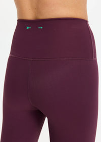 Pele 25in High Midi Pant - Plum. The Upside