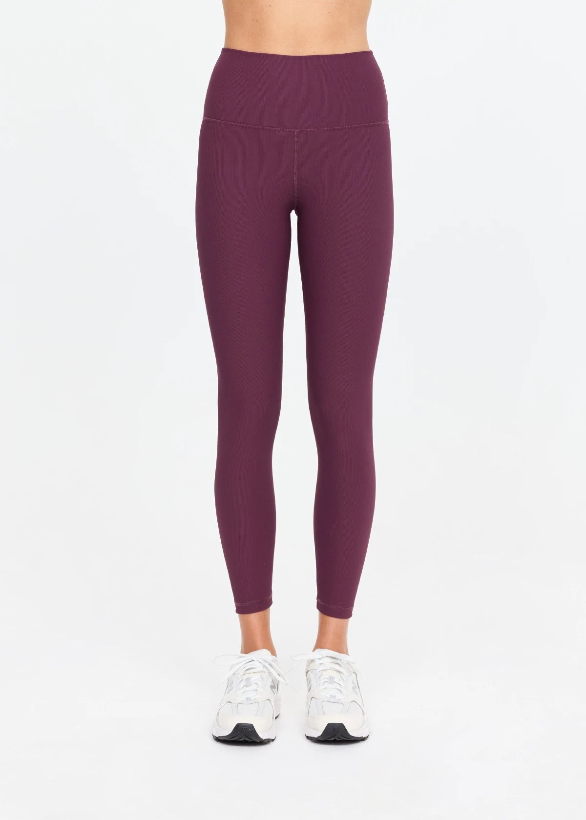 Pele 25in High Midi Pant - Plum. The Upside
