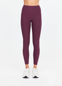 Pele 25in High Midi Pant - Plum. The Upside