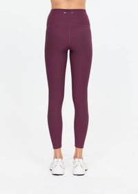Pele 25in High Midi Pant - Plum. The Upside