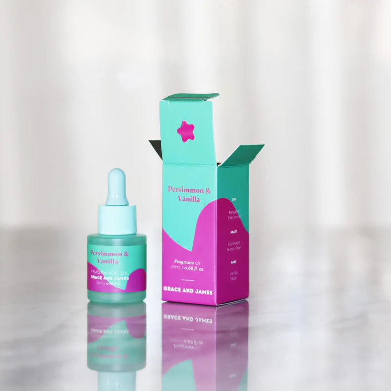 Bloom Collection - Persimmon & Vanilla - Felt Air Freshener