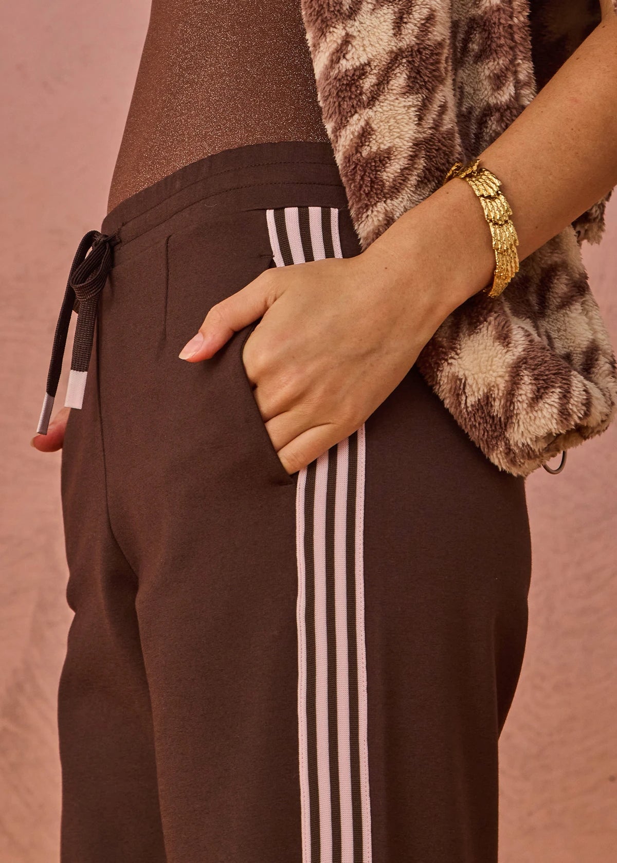 Petra Flare Pant - Chocolate