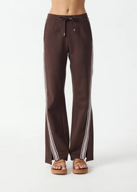 Petra Flare Pant - Chocolate