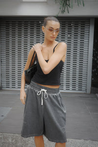 Distressed Lounge Shorts