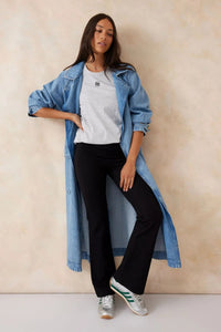 Ponte Bootleg Pant - Black.  Ceres Life